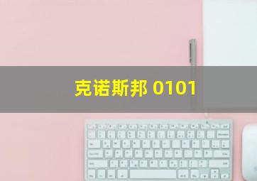 克诺斯邦 0101